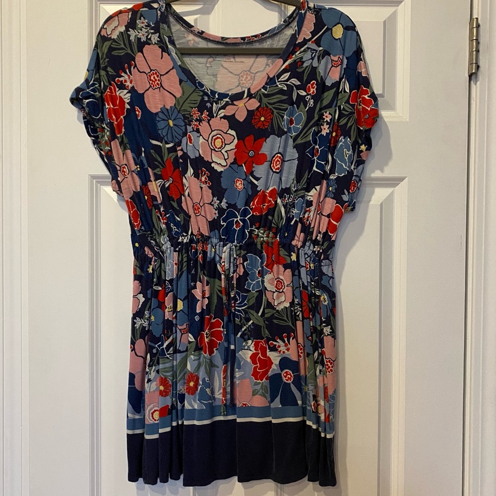 Motherhood Maternity Floral Short Sleeve Top